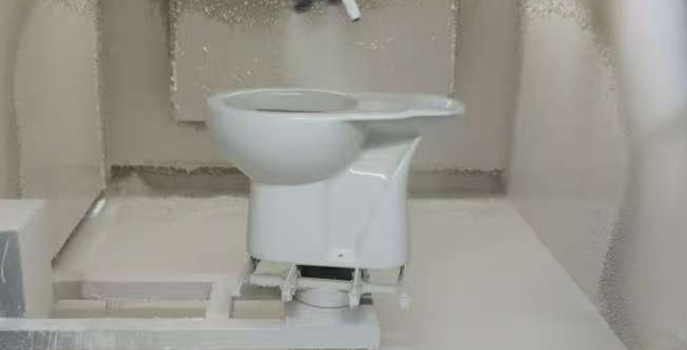 Toilet Glaze Spraying Workstation (Dual-Turntable Spraying Robot)