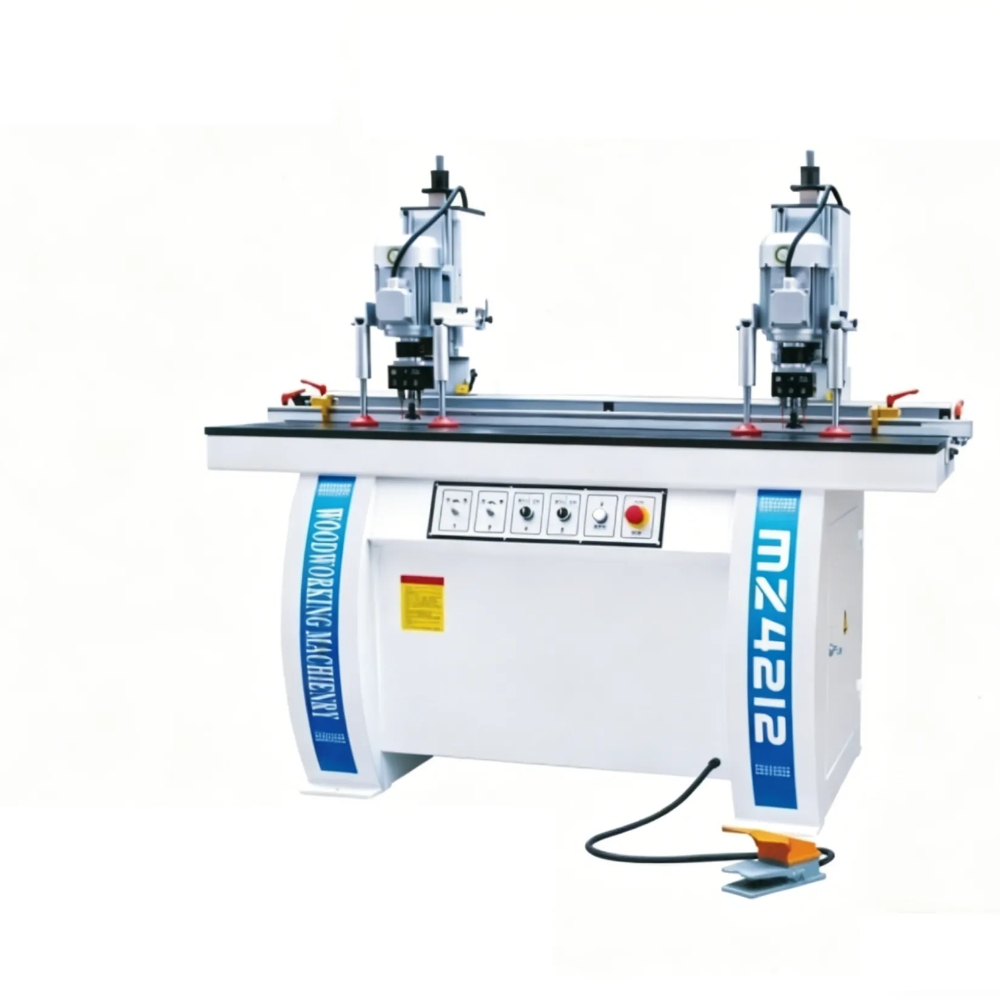 Pneumatic multi-spindle hinge drilling machine (2 heads)