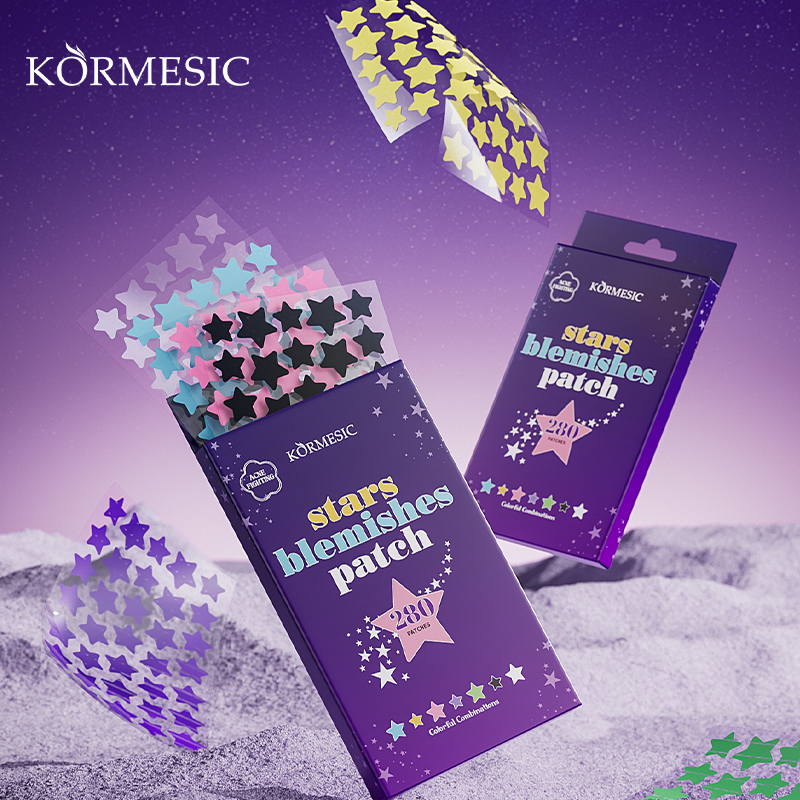 KORMESIC star blemish stickers  280 stickers / box