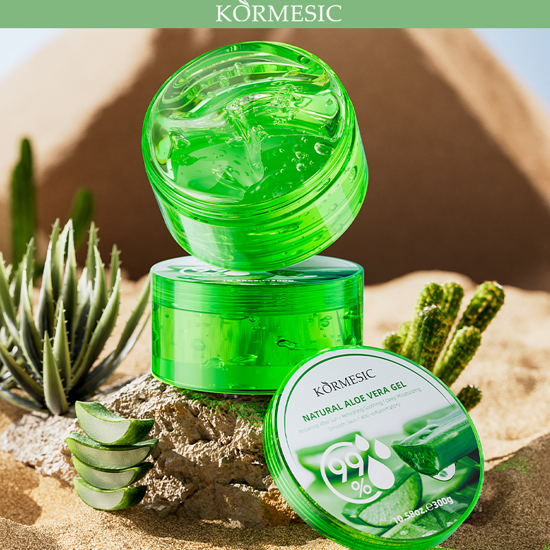 KORMESIC 99% Natural Moisturising Aloe Vera Gel  300g   OEM ODM