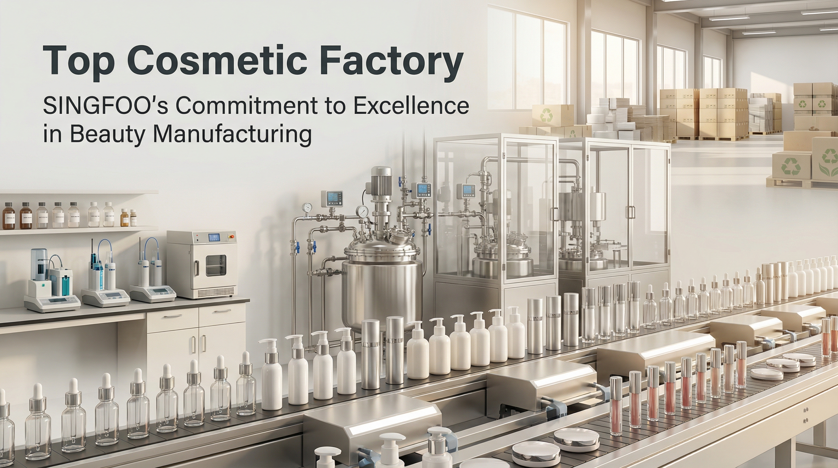 Top Cosmetic Factory: SINGFOO's Commitment to Excellence in Beauty Manufacturing}