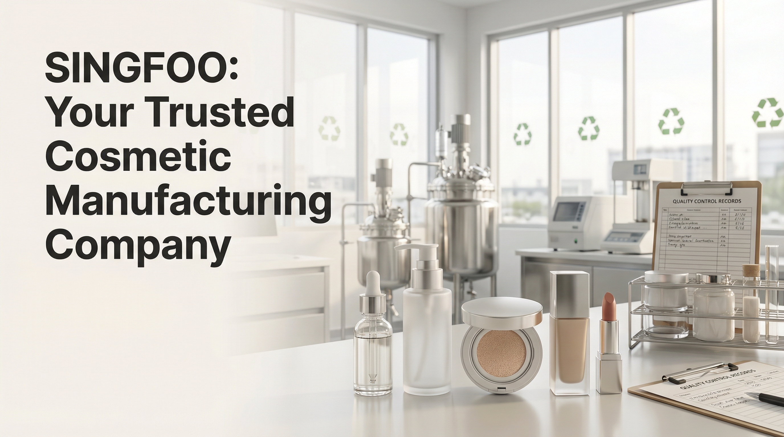 SINGFOO: Your Trusted Cosmetic Manufacturing Company}