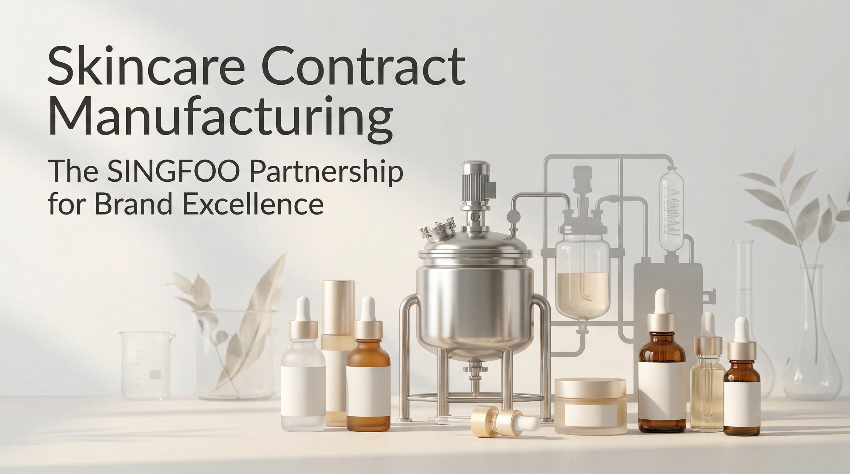 Skincare Contract Manufacturing: The SINGFOO Partnership for Brand Excellence}