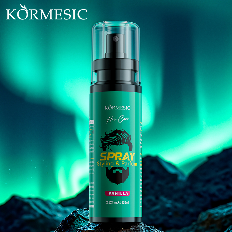 KORMESIC 2 in 1 hair oil&perfume spray - vanilla (men's spray UKGB)100ml