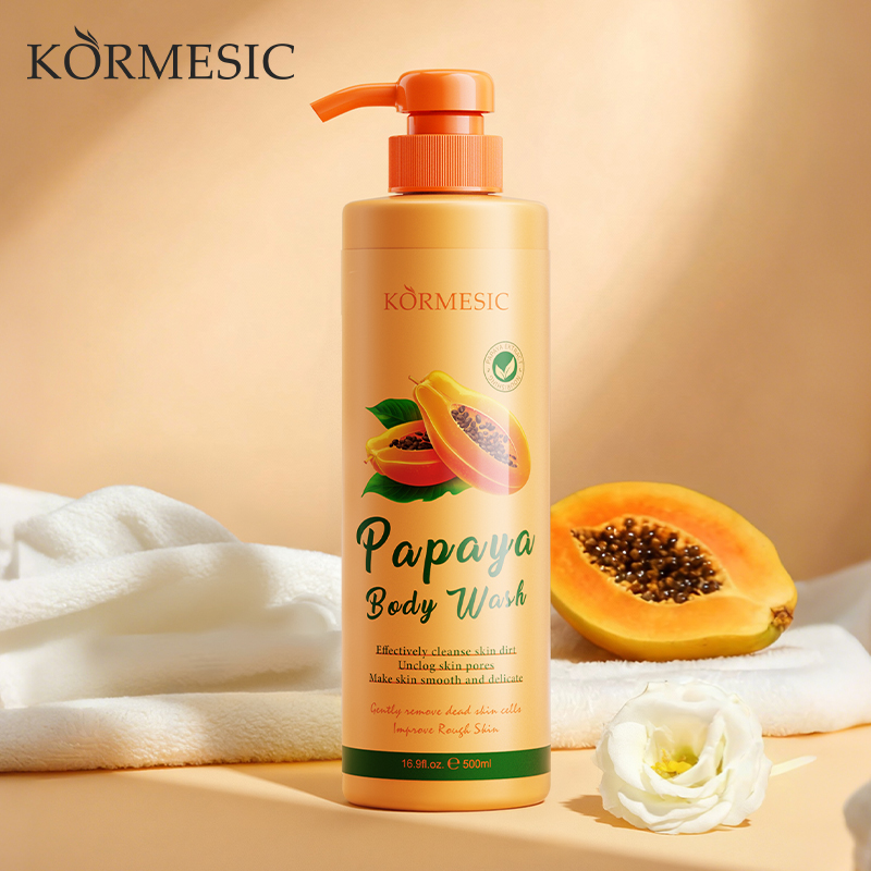 KORMESIC Papaya Nourishing Bath Gel GB 500ml