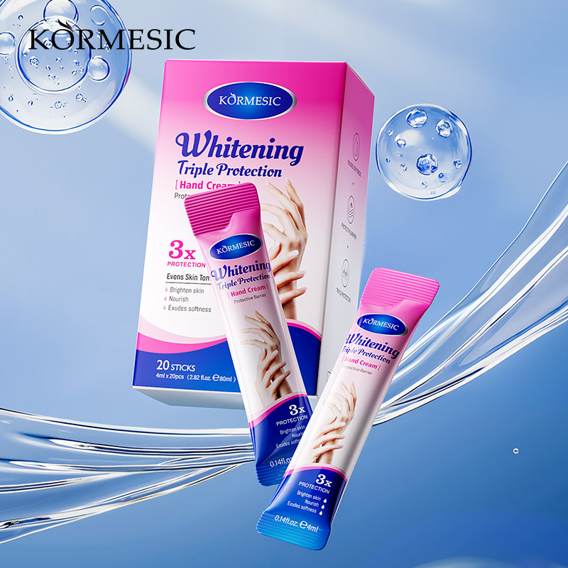 KORMESIC Whitening Double Hand Cream (UKGB Effect Double Hand Cream)- Pack of 4ml x 20 pieces