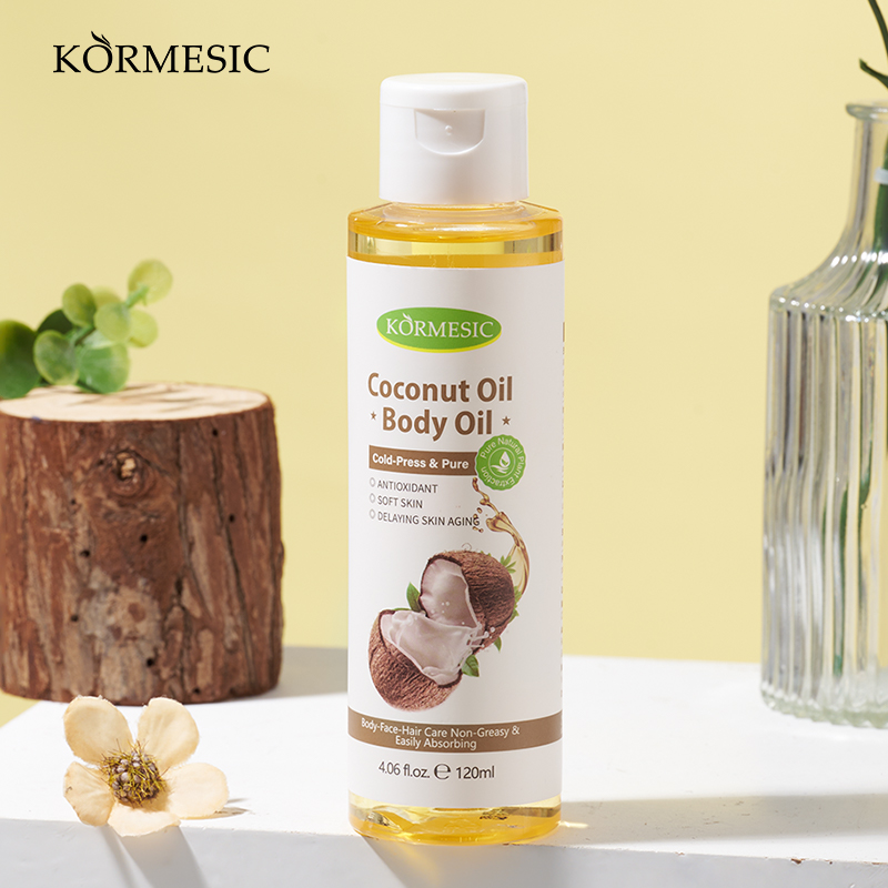 KORMESIC Coconut Oil Body Massage Oil 120ml 