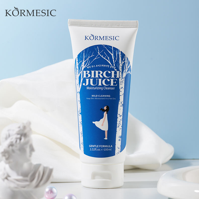 KORMESIC Birch Juice Hydrating Facial Cleanser (Korean Birch Juice Skincare KRGB) 100ml