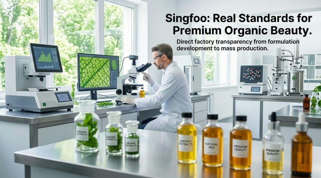 Organic Cosmetics Manufacturer for Brands That Value Transparency and Trust