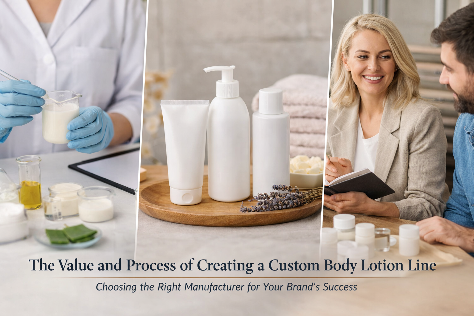 The Ultimate Guide to Choosing a Custom Body Lotion Manufacturer for Your Beauty Brand