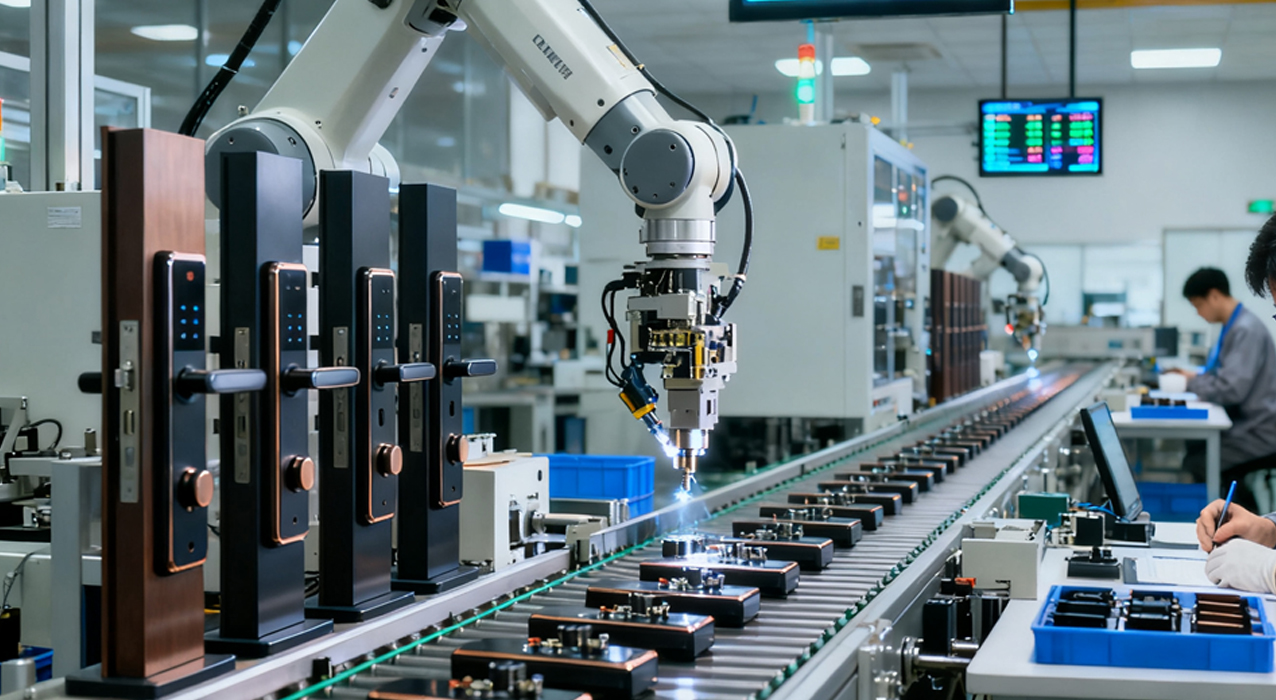 China Facial Recognition Door Lock Manufacturers: Leading Biometric Security Innovation with Global Compliance}