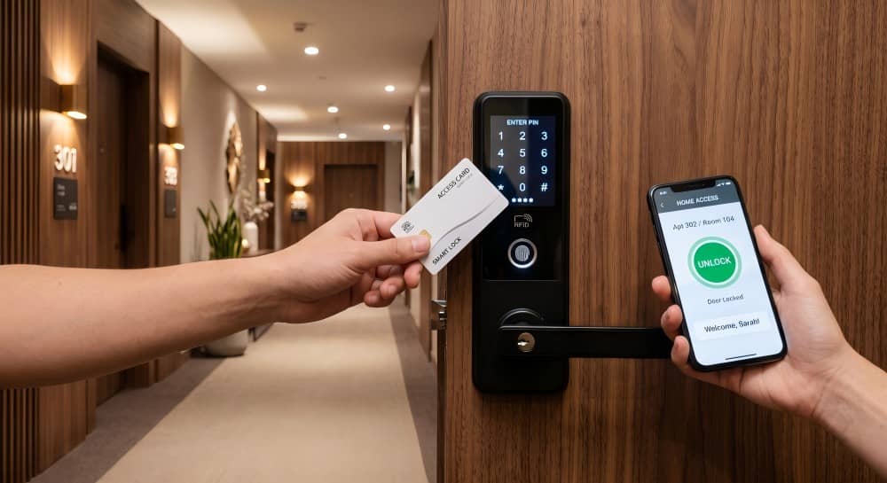 Smart Door Lock Guide Cover