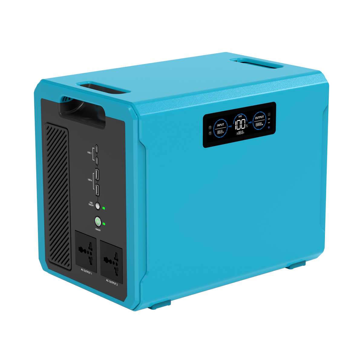 1000W Sky Blue