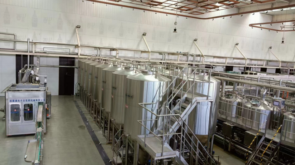 Nigeria produces 400 tons of fruit milk per day  Juice beverage production line