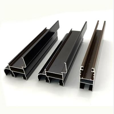 Custom Extruded Black Architectural Aluminum Profiles Factory