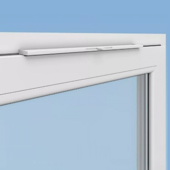 Slim uPVC Window Trickle Vents for Quiet Airflow