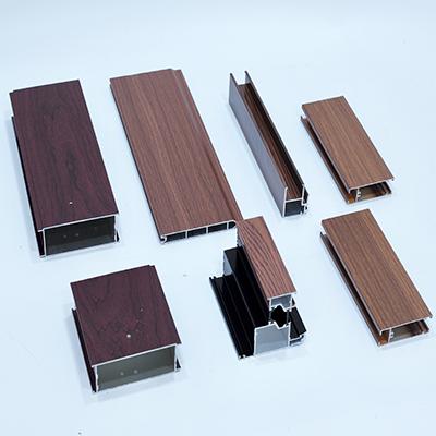 Aluminium Extrusion Framed Sliding Glass Door Window Thermal Break Extrusion Aluminium Profiles