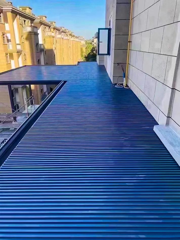 Insulated Aluminum Fluted Roofing Panels
